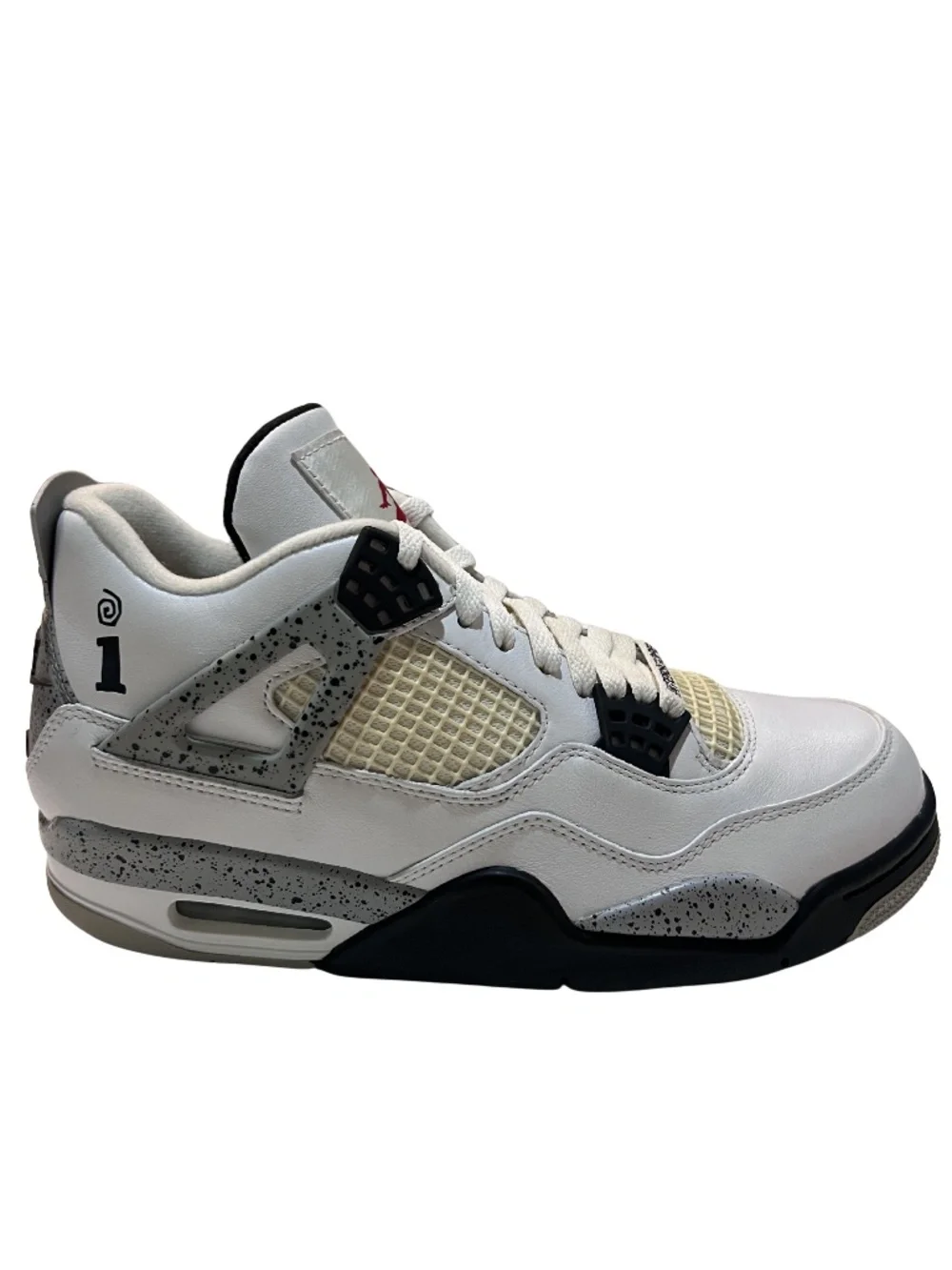 Nike Air Jordan 4 Retro OG Interscope Records White Cement Size 8 Never Worn